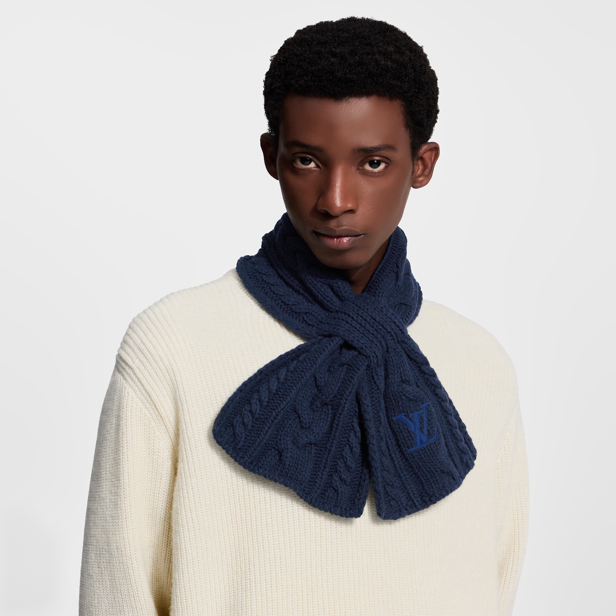 Only LV Mini Cable Scarf S00 - Accessories | LOUIS VUITTON
